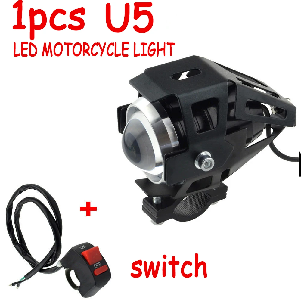 1PCS LED motorcycle headlight auxiliary lamp U5 12V led motorbike spotlight accessories moto spot head lights
1PCS LED motorcycle headlight auxiliary lamp U5 12V led motorbike spotlight accessories moto spot head lights
