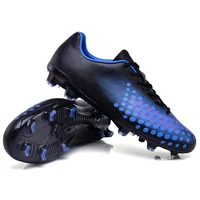 Sufei Men Soccer Shoes FG Football Boots Superfly Cool Kids Unisex Soccer Cleats Sport Non-slip Training Shoes image