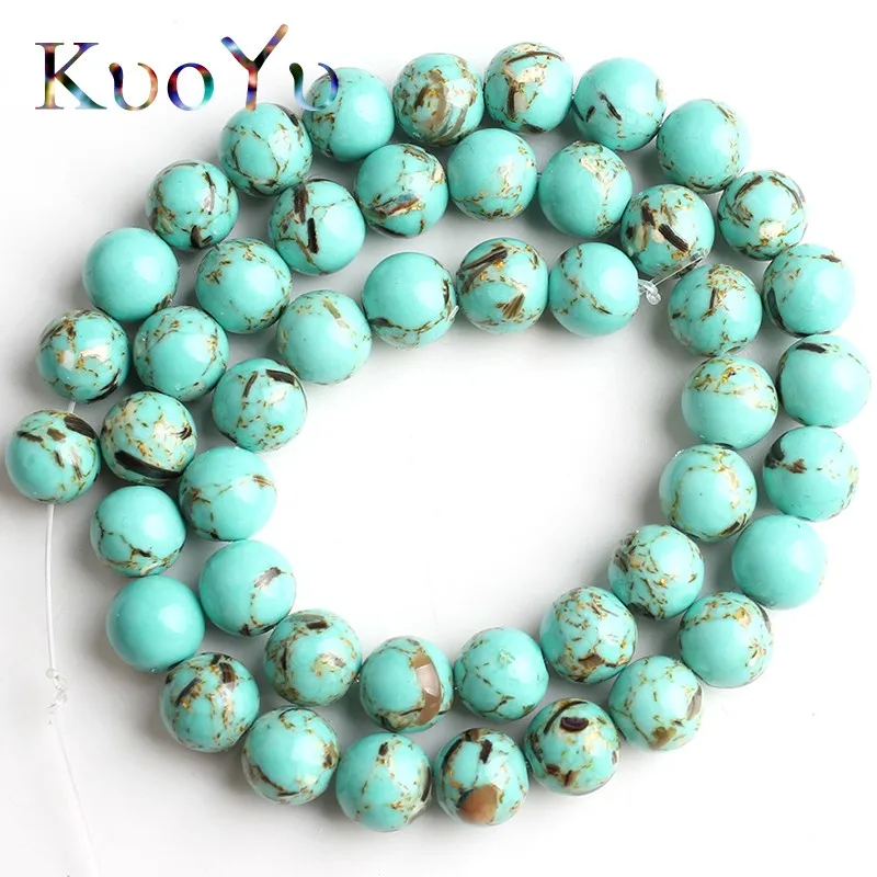 Light Green Shell Turquoises Stone Synthesis Beads Round Loose Spacer Beads For Jewelry Making DIY Bracelets 15''Strand 4-12mm
Light Green Shell Turquoises Stone Synthesis Beads Round Loose Spacer Beads For Jewelry Making DIY Bracelets 15''Strand 4-12mm