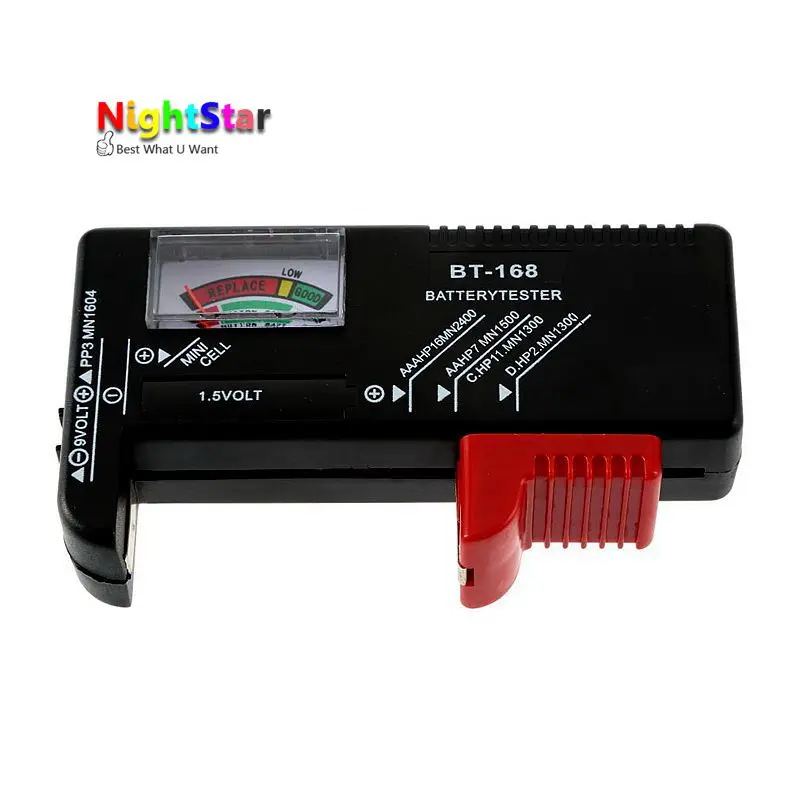 Battery Tester New Indicator Universal Battery Cell Tester AA AAA C/D 9V Volt Button Checker battery tester
Battery Tester New Indicator Universal Battery Cell Tester AA AAA C/D 9V Volt Button Checker battery tester