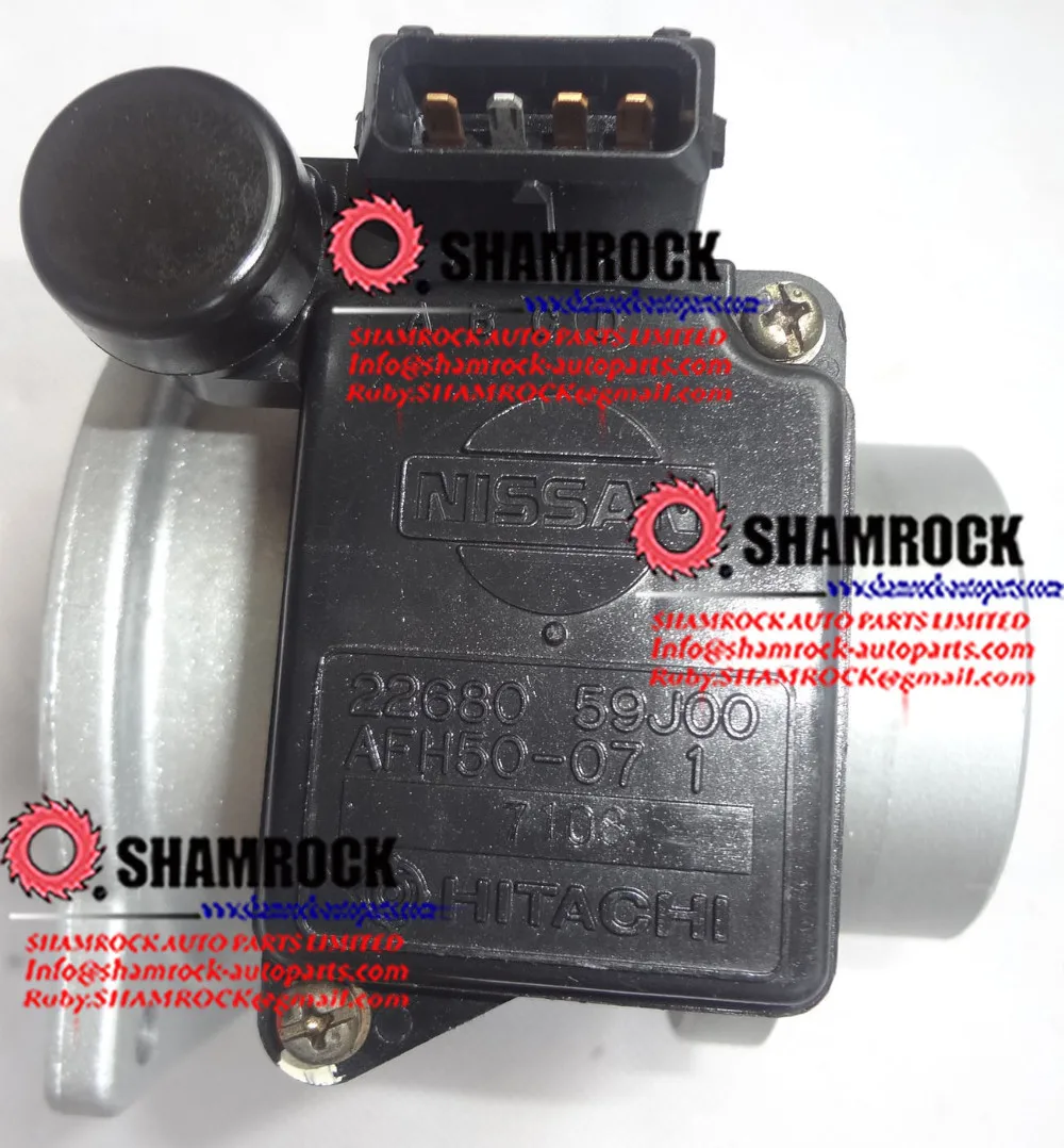 blue bird U13 SR20de AIR FLOW SENSOR / U13 Mass air flow metre 22680-59J00 / 22680 59J00 / AFH50-07 / AFH50-07 92-95% new
blue bird U13 SR20de AIR FLOW SENSOR / U13 Mass air flow metre 22680-59J00 / 22680 59J00 / AFH50-07 / AFH50-07 92-95% new
