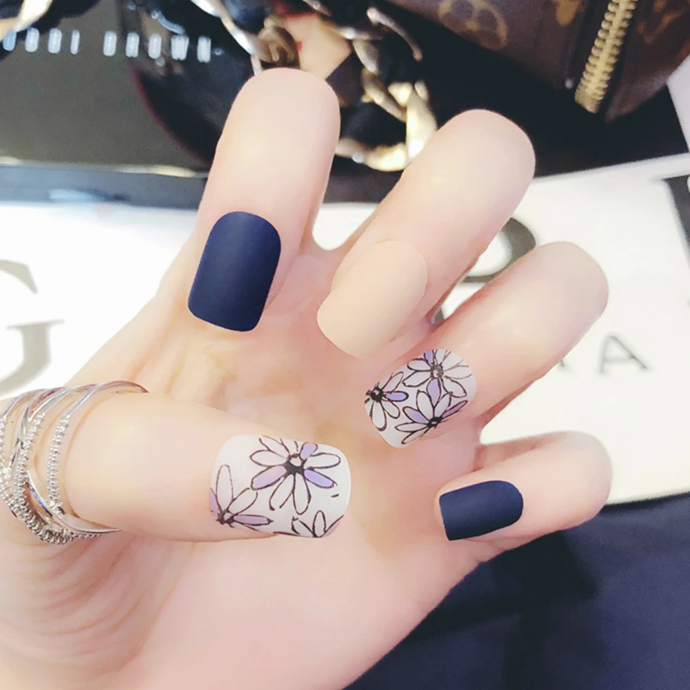 ELECOOL 24pcs Full Cover Fake Nails Matte Acrylic Pure Nail Tips Artificial Nails Faux Ongles Design NailLong Press on Nails
ELECOOL 24pcs Full Cover Fake Nails Matte Acrylic Pure Nail Tips Artificial Nails Faux Ongles Design NailLong Press on Nails