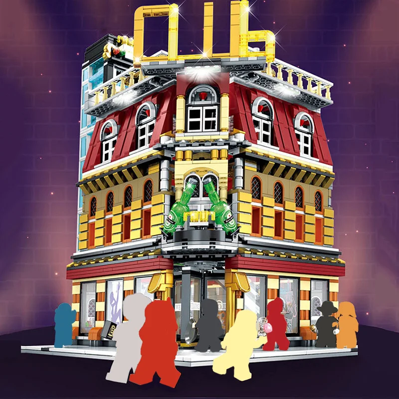 Creator City LED Version Street 5 in 1 Night Club Building Blocks Sets Bricks Classic Model Phone Kids Toys Gifts fit
Creator City LED Version Street 5 in 1 Night Club Building Blocks Sets Bricks Classic Model Phone Kids Toys Gifts fit