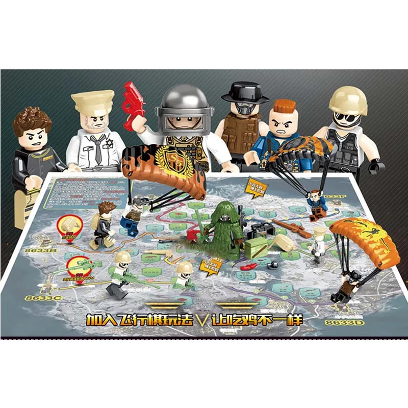 NEW Compatible LegoINGlys MILITARY PUBG Army Soldiers Figures SWAT War Model Building Blocks toys for Kids Children Gifts
NEW Compatible LegoINGlys MILITARY PUBG Army Soldiers Figures SWAT War Model Building Blocks toys for Kids Children Gifts