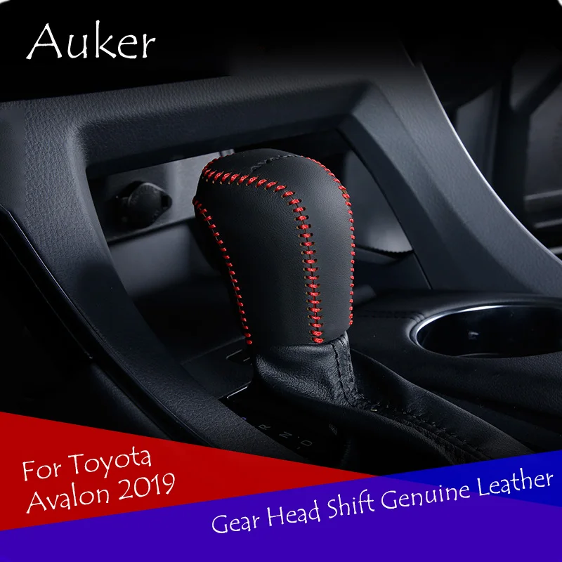 Car Gear Head Shift Knob Cover Gear Shift Case Leather Cover Car Styling For Toyota Avalon 2019
Car Gear Head Shift Knob Cover Gear Shift Case Leather Cover Car Styling For Toyota Avalon 2019