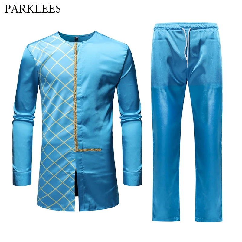 African Dashiki Top Pant Set 2 Pieces Outfit Set African Men Clothes Casual African Clothing for Men Dashiki Shirt with Trouser
African Dashiki Top Pant Set 2 Pieces Outfit Set African Men Clothes Casual African Clothing for Men Dashiki Shirt with Trouser