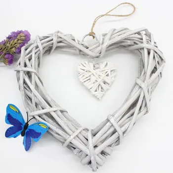 Fashion Heart Pendant Wreath Wicker Rattan Ornament Braided Crafts Hanging Supplies For Wedding Home Party Decoration
Fashion Heart Pendant Wreath Wicker Rattan Ornament Braided Crafts Hanging Supplies For Wedding Home Party Decoration