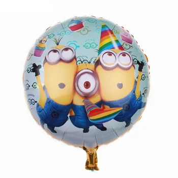 KUWANLE 30pcs/lot 45*45cm Cartoon Minions Foil Helium Balloon Despicable Me Mylar Balloons Birthday Party Supplies Decoration
KUWANLE 30pcs/lot 45*45cm Cartoon Minions Foil Helium Balloon Despicable Me Mylar Balloons Birthday Party Supplies Decoration