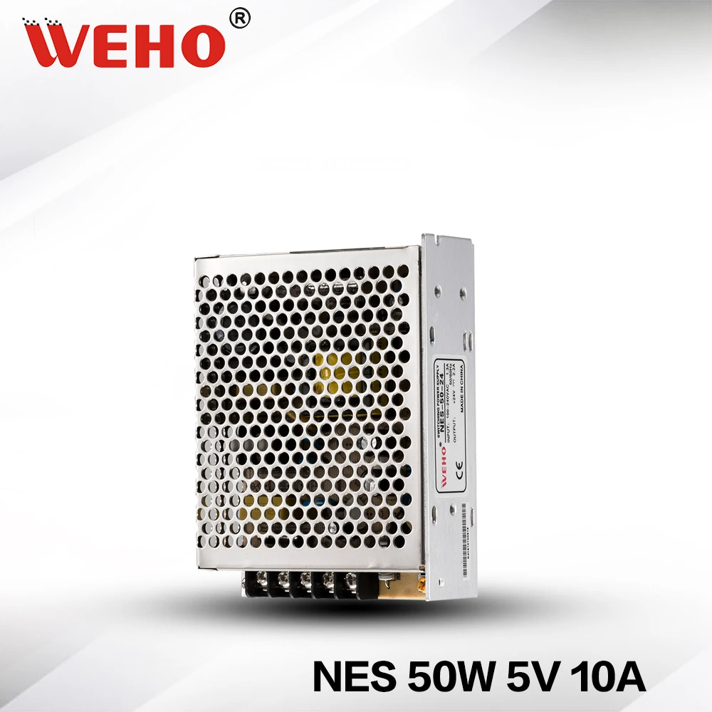 (NES-50-5) NES series led power supply manufacturer 50W 5V industrial switching power supply 
(NES-50-5) NES series led power supply manufacturer 50W 5V industrial switching power supply