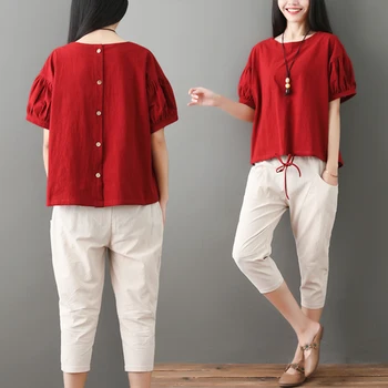 Cotton And Hemp 2 Piece Set Women Tracksuit Leisure Ensemble Femme Deux Pieces Casual Year-old Female Costume Conjunto Feminino
Cotton And Hemp 2 Piece Set Women Tracksuit Leisure Ensemble Femme Deux Pieces Casual Year-old Female Costume Conjunto Feminino