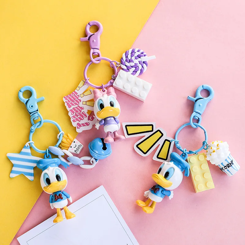 Cute Cartoon Duck Daisy Doll Keychain Keyrings Pendant for Women Bag Charms Decoration Car Fashion Accessories
Cute Cartoon Duck Daisy Doll Keychain Keyrings Pendant for Women Bag Charms Decoration Car Fashion Accessories