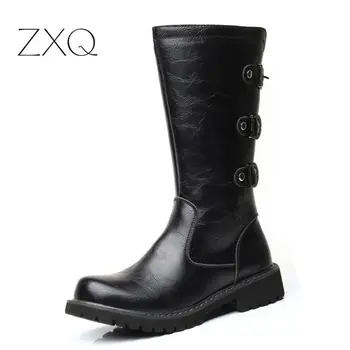 NEW 2018 Tangnest Men Combat Metal Buckle Boots Casual PU Leather Military Mid-calf Boots Winter Punk Shoes Men Size 38-44
NEW 2018 Tangnest Men Combat Metal Buckle Boots Casual PU Leather Military Mid-calf Boots Winter Punk Shoes Men Size 38-44