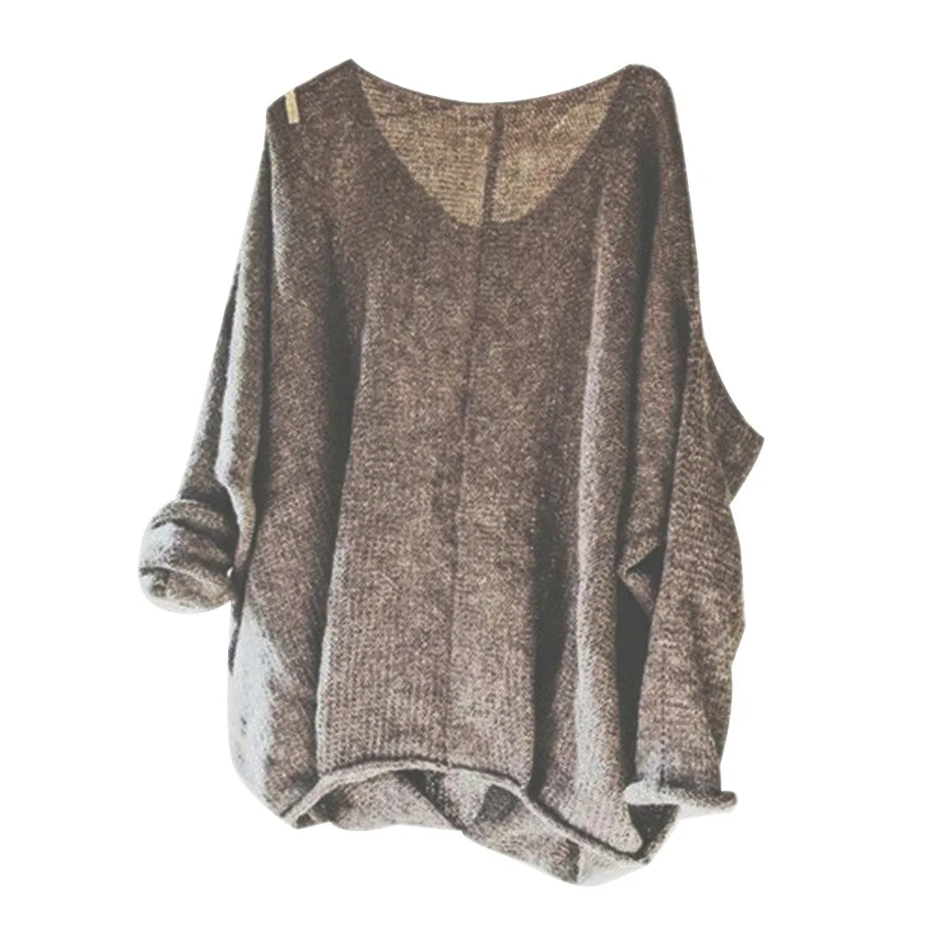 JAYCOSIN Plus Size Women's Blouse Long Sleeve Solid Color Round Knitting O-Neck Tops Vintage Loose Female Workwear
JAYCOSIN Plus Size Women's Blouse Long Sleeve Solid Color Round Knitting O-Neck Tops Vintage Loose Female Workwear