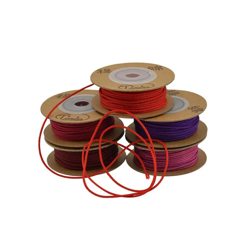 1mm 1.5mm Chinese Knot Nylon Cord Spool String Braid Bead Line Bodhi Rope Necklace DIY Jewelry Rope Jade Line Bracelet
1mm 1.5mm Chinese Knot Nylon Cord Spool String Braid Bead Line Bodhi Rope Necklace DIY Jewelry Rope Jade Line Bracelet