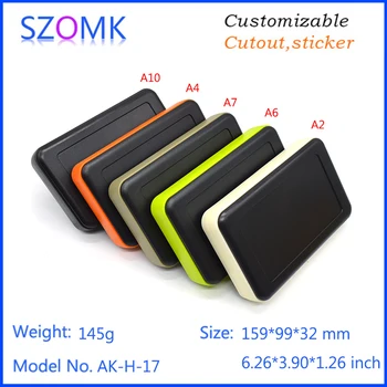 1 piece 159*99*32mm szomk wholesare plastic electrical project box handheld enclosure instrument housing GPS tracker new 
1 piece 159*99*32mm szomk wholesare plastic electrical project box handheld enclosure instrument housing GPS tracker new