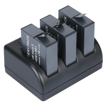 Go Pro 7 Accessories 3-Slots USB Battery Charger LED Light for Gopro Hero 6 AHDBT-501 Battery + Battery Storage Box Container
Go Pro 7 Accessories 3-Slots USB Battery Charger LED Light for Gopro Hero 6 AHDBT-501 Battery + Battery Storage Box Container
