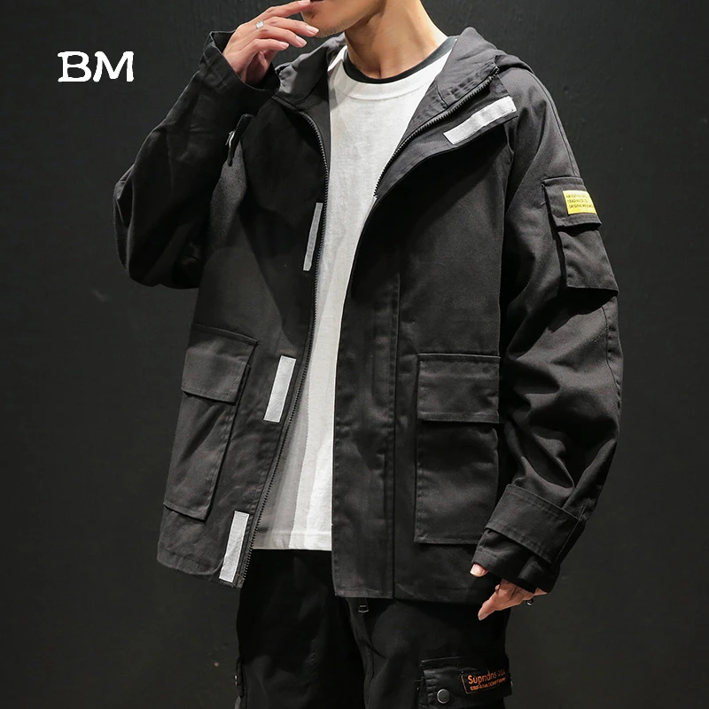 korean style jacket men oversized 5XL hooded jacket hip hop streetwear ArmyGreen Japanese Harajuku coat black windbreaker
korean style jacket men oversized 5XL hooded jacket hip hop streetwear ArmyGreen Japanese Harajuku coat black windbreaker