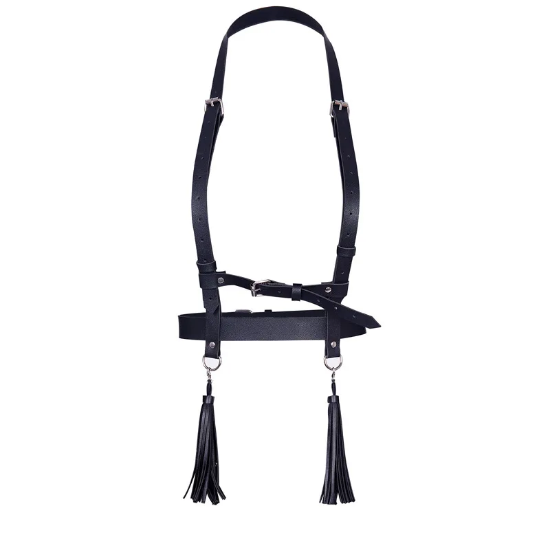 Women PU Punk Bandage Body Harness Garter Wear Lingerie Sexy Straps Garters Belt Bustier Top Gothic
Women PU Punk Bandage Body Harness Garter Wear Lingerie Sexy Straps Garters Belt Bustier Top Gothic