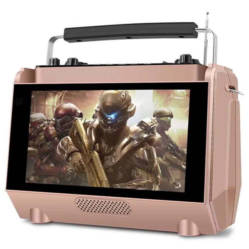 With display wireless HD video player speaker MP4 player outdoor home karaoke portable FM radio Bluetooth speaker ktv card MP3
With display wireless HD video player speaker MP4 player outdoor home karaoke portable FM radio Bluetooth speaker ktv card MP3