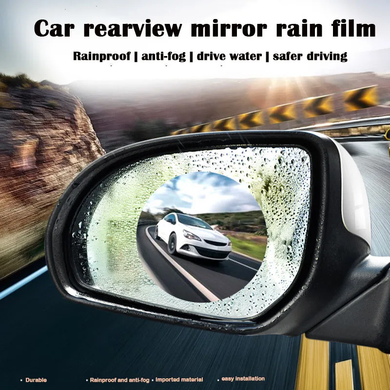 Car rearview mirror rain film side window blue HD flooding film reversing mirror full screen anti-fog nano waterproof film
Car rearview mirror rain film side window blue HD flooding film reversing mirror full screen anti-fog nano waterproof film