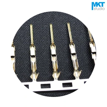 1000Pcs Gold Plated Male Metal Crimps Terminals For Dupont 2.54mm Pitch Female Housing Box Header
1000Pcs Gold Plated Male Metal Crimps Terminals For Dupont 2.54mm Pitch Female Housing Box Header