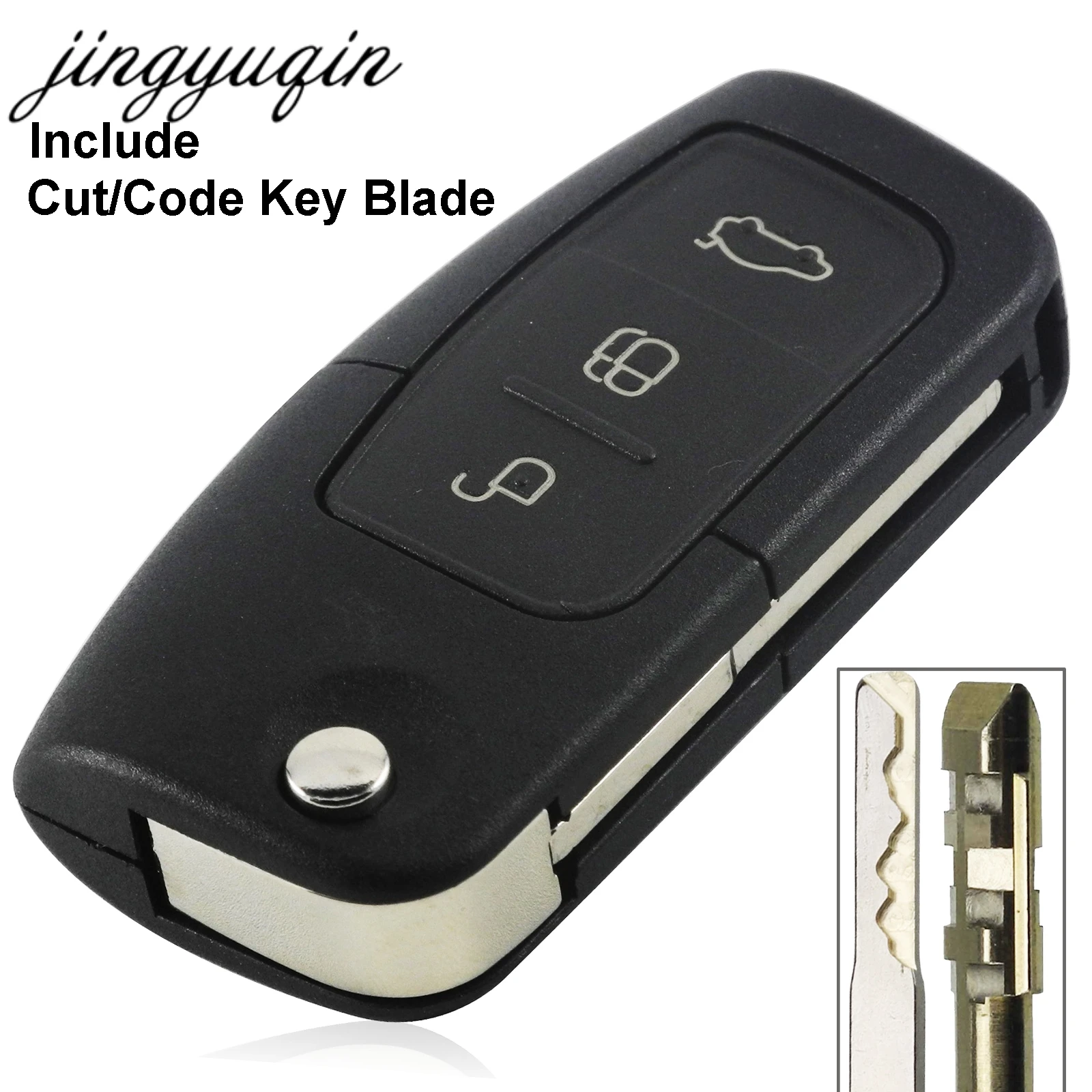 jingyuqin For Ford Focus 2 Mondeo C S Max Galaxy Fiesta Car Fob TRANSIT Include Cutting Copy Key Blade Blank Remote Flip Key
jingyuqin For Ford Focus 2 Mondeo C S Max Galaxy Fiesta Car Fob TRANSIT Include Cutting Copy Key Blade Blank Remote Flip Key