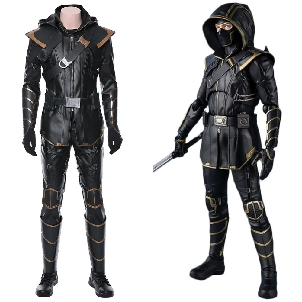 Avengers 4 Endgame Hawkeye Clinton Francis Barton Cosplay Costume Full Set with Mask
Avengers 4 Endgame Hawkeye Clinton Francis Barton Cosplay Costume Full Set with Mask