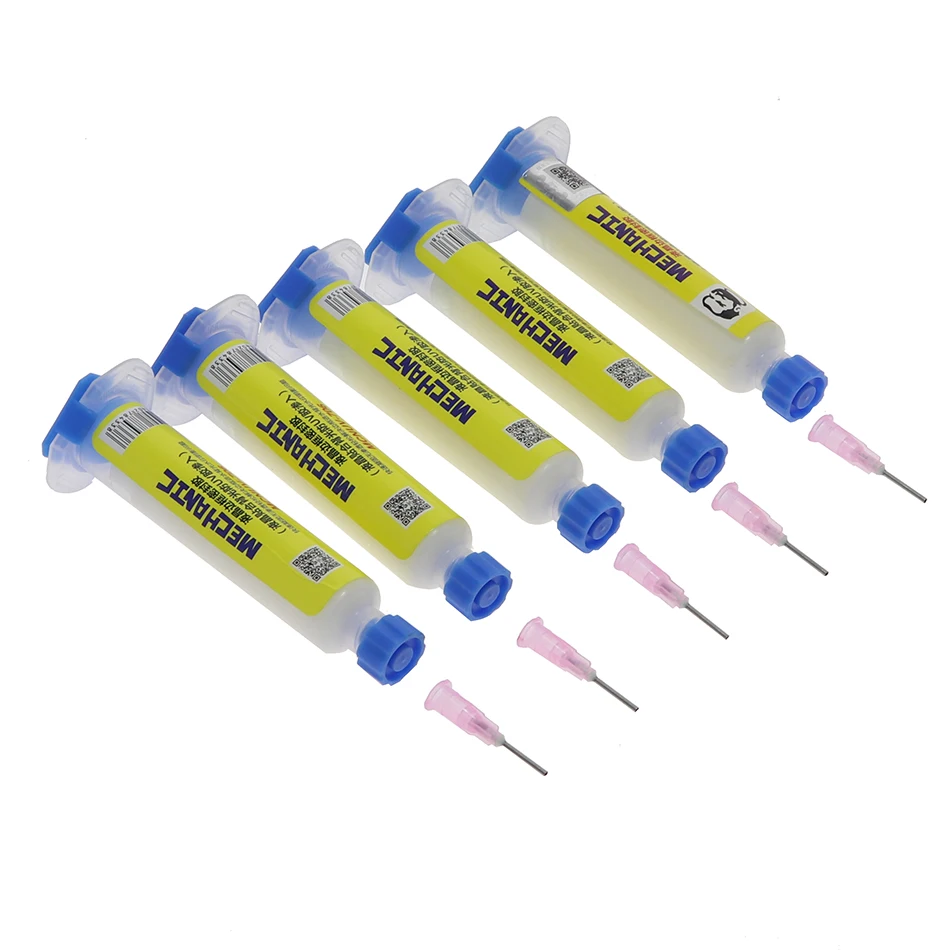 MECHANIC LCD border sealing glue MCNUV-706 Dedicated to mobile phone screen fragmentation repair mechanic solder paste
MECHANIC LCD border sealing glue MCNUV-706 Dedicated to mobile phone screen fragmentation repair mechanic solder paste