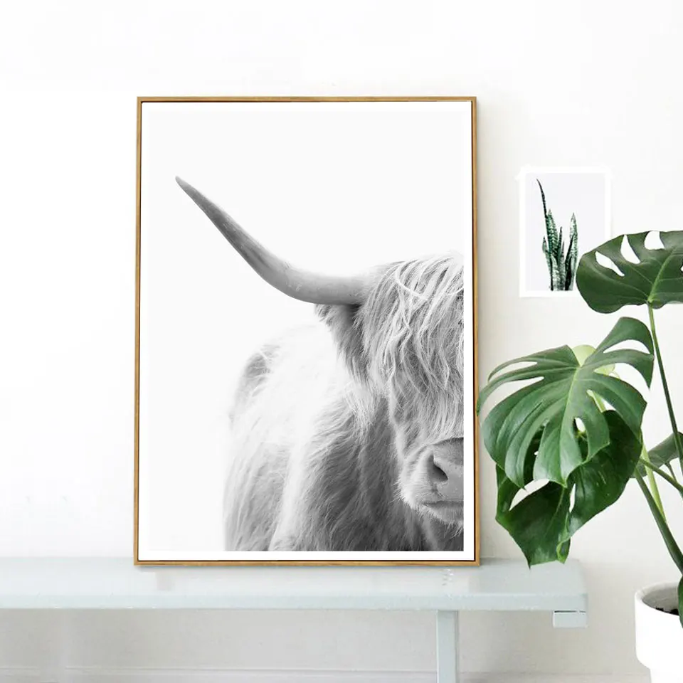 Portrait Photography Highland Cow Posters and Prints Ashen Animals Wall Art Canvas Painting Wall Pictures For Living Room Decor
Portrait Photography Highland Cow Posters and Prints Ashen Animals Wall Art Canvas Painting Wall Pictures For Living Room Decor