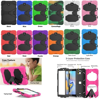30pcs/lot Heavy Duty Armor Military Extreme Shockproof Hard Case Cover with Stand For Samsung Galaxy Tab A 8.0 2018 T387
30pcs/lot Heavy Duty Armor Military Extreme Shockproof Hard Case Cover with Stand For Samsung Galaxy Tab A 8.0 2018 T387