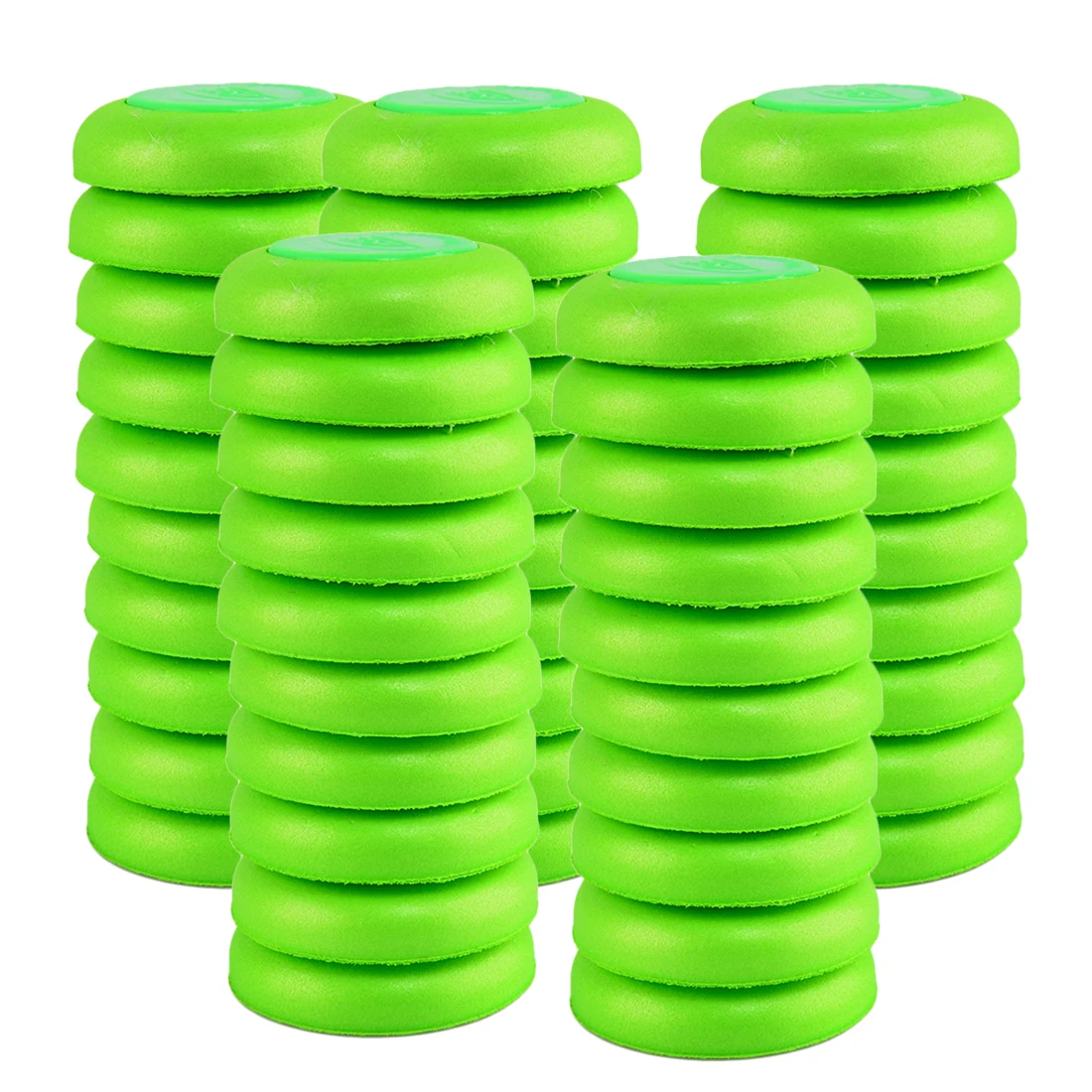 50 pcs Soft Bullet Disc Bullets for Nerf Vortex Blaster Praxis Nitron Vigilon Proton Ammo Revonix Pyragon - Green
50 pcs Soft Bullet Disc Bullets for Nerf Vortex Blaster Praxis Nitron Vigilon Proton Ammo Revonix Pyragon - Green