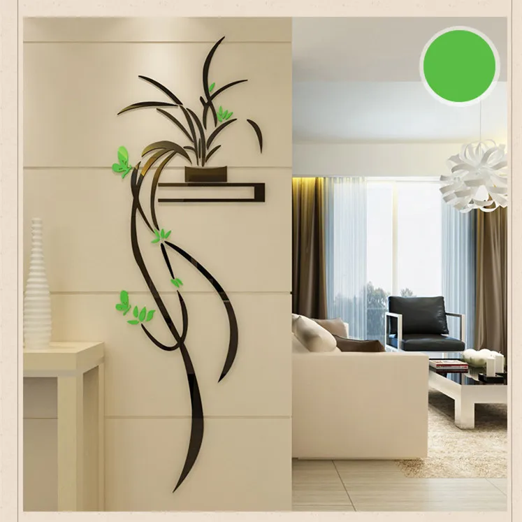 Acrylic Orchid Flower Wall Sticker Self-adhesion Home Decor Living Room TV Background Wall Decals Wall Decor 3D
Acrylic Orchid Flower Wall Sticker Self-adhesion Home Decor Living Room TV Background Wall Decals Wall Decor 3D