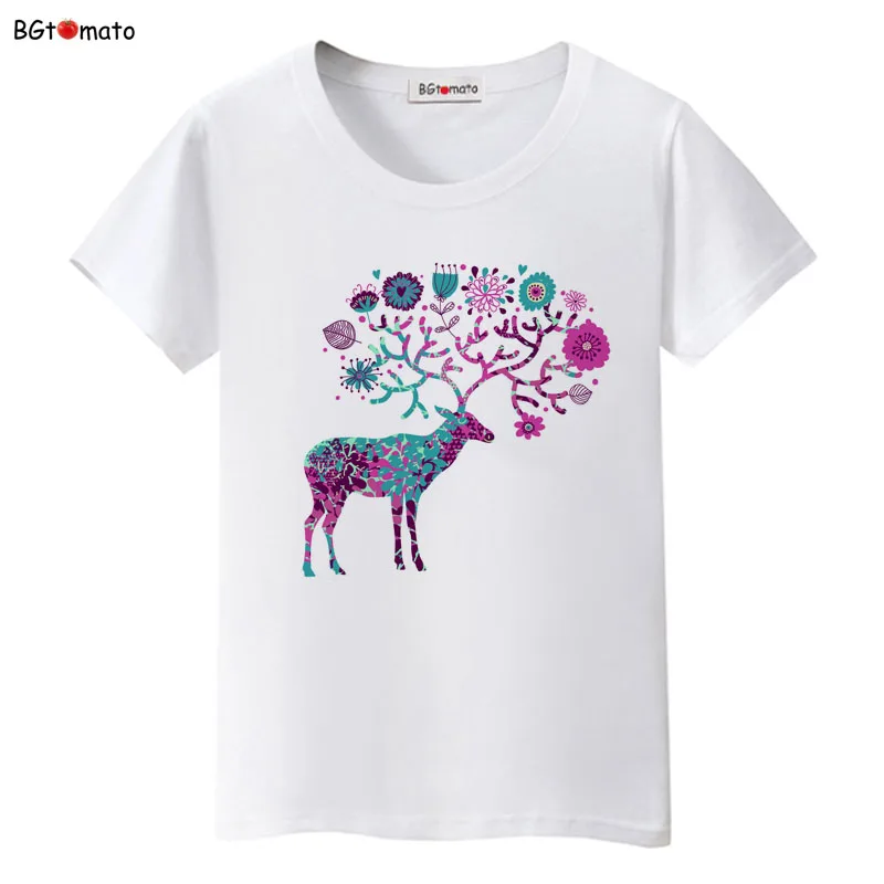 2021 purple Sika deer beautiful t shirts for women original fashion design lovely shirts Brand casual tops tees
2021 purple Sika deer beautiful t shirts for women original fashion design lovely shirts Brand casual tops tees