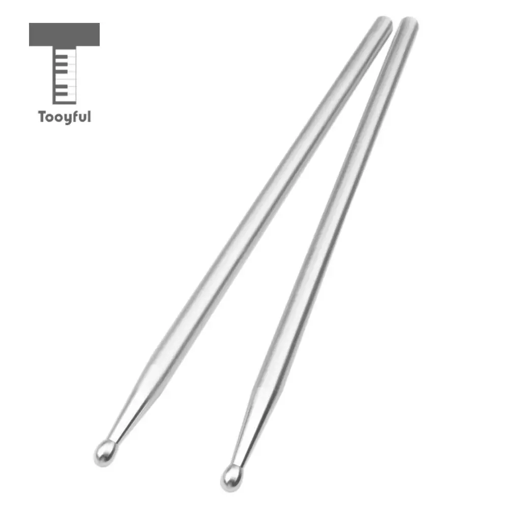 1 Pair Aluminum Alloy 5A Drum Sticks Drumsticks for Percussion Instrument Parts