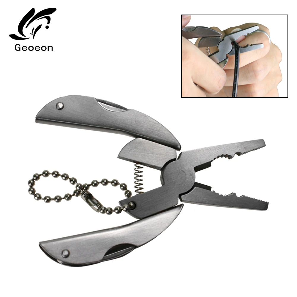 Geoeon Mini Multitools Plier Mini Portable Outdoor Folding Multifunction Plier Clamp Keychain Hiking Camping Tool Part A18
Geoeon Mini Multitools Plier Mini Portable Outdoor Folding Multifunction Plier Clamp Keychain Hiking Camping Tool Part A18