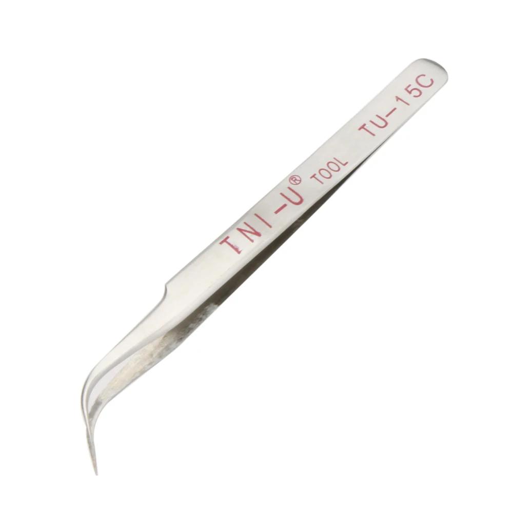 TU-15C Curved Tweezers Nonmagnetic Stainless Steel Fine Tip Curved Tweezers Precision Tweezers Tools
TU-15C Curved Tweezers Nonmagnetic Stainless Steel Fine Tip Curved Tweezers Precision Tweezers Tools