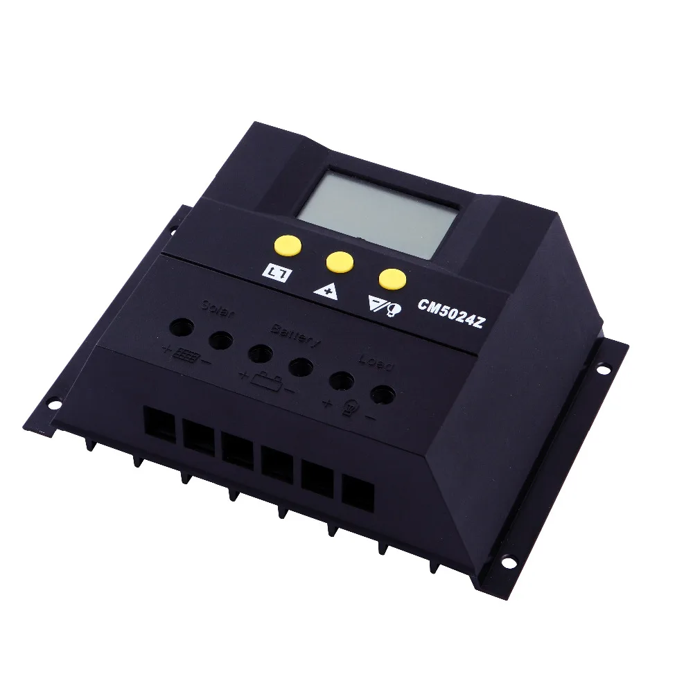 PWM 30A 12v/24v auto sense solar charge controller for solar system LCD display Free shipping
PWM 30A 12v/24v auto sense solar charge controller for solar system LCD display Free shipping