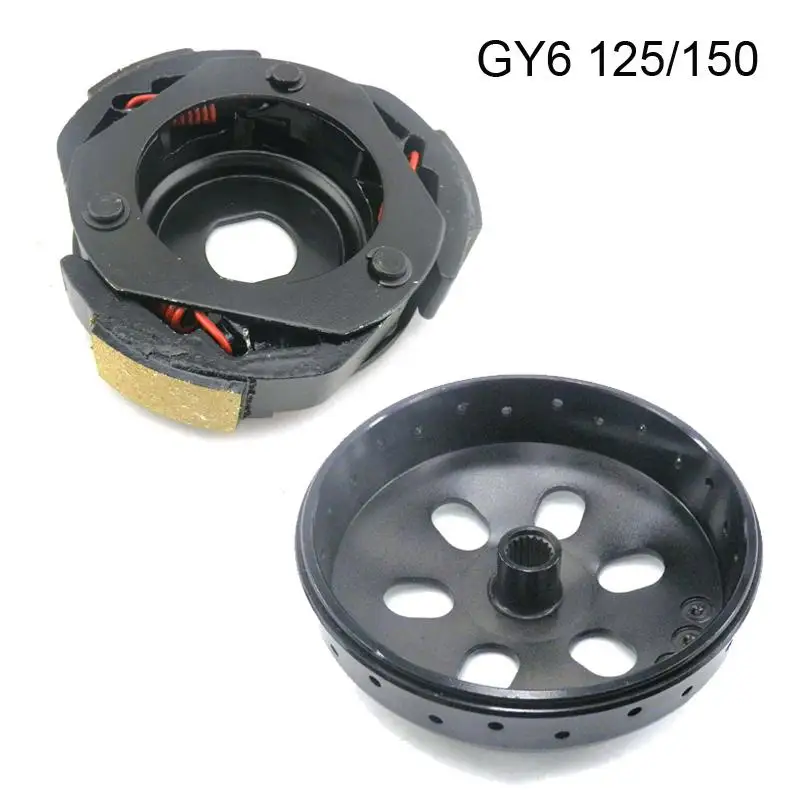 RACING REAR CLUTCH 2000 RPM SPRING + DRUM BELL FOR GY6 125/150CC CHINESE SCOOTER
RACING REAR CLUTCH 2000 RPM SPRING + DRUM BELL FOR GY6 125/150CC CHINESE SCOOTER