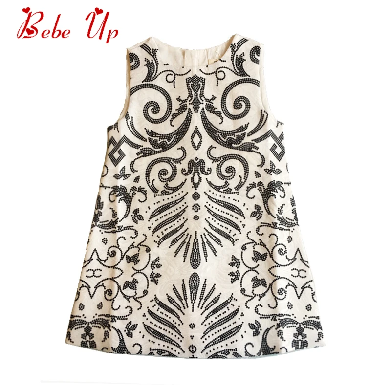 Toddler Girl A-line Party Dresses Sleeveless Little Girl Fashion Designer Pattern Dress Children Spring Fall Princess Clothing
Toddler Girl A-line Party Dresses Sleeveless Little Girl Fashion Designer Pattern Dress Children Spring Fall Princess Clothing