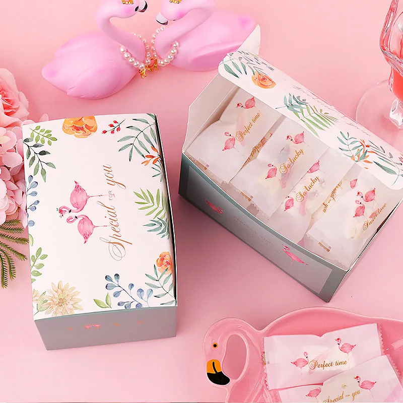Creative Fresh Flamingo Cookie Gift Box Pineapple Crispy Brioche Gift Bags Party Birthday Paper Gift Packaging Favors Supplies
Creative Fresh Flamingo Cookie Gift Box Pineapple Crispy Brioche Gift Bags Party Birthday Paper Gift Packaging Favors Supplies