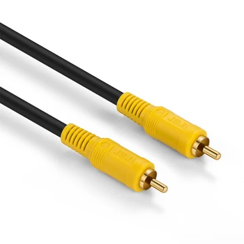 HIFI RCA Cable SPDIF 5.1 Male to Male Coaxial Digital Audio Video AV Speaker Line 75ohm Subwoofer Cord
HIFI RCA Cable SPDIF 5.1 Male to Male Coaxial Digital Audio Video AV Speaker Line 75ohm Subwoofer Cord