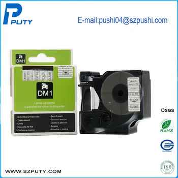 New 5pcs/lot Dymo Label D1 Tape 53710 Cassette Cartridge 24mm Black on Clear for Dymo Labelmanager LM-160
New 5pcs/lot Dymo Label D1 Tape 53710 Cassette Cartridge 24mm Black on Clear for Dymo Labelmanager LM-160