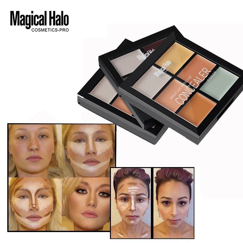 Professional 6 Colors Base Concealer Makeup Foundation Face Neutral Palette Bronzer Contour Facial Shadow Highlighter V Face
Professional 6 Colors Base Concealer Makeup Foundation Face Neutral Palette Bronzer Contour Facial Shadow Highlighter V Face