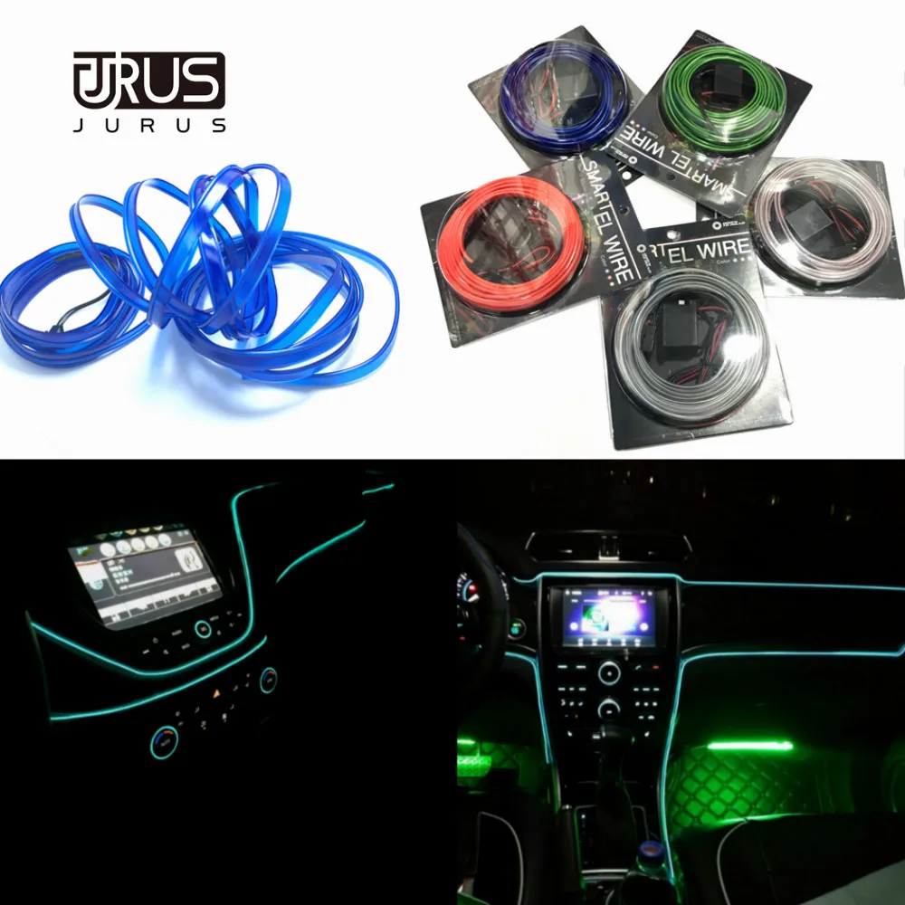 JURUS 10Pcs Car Styling Ambient Light Car Interior Lighting Accessories For Auto LED Strip Lamp 12V Inverter Rope Tube Line Lmap
JURUS 10Pcs Car Styling Ambient Light Car Interior Lighting Accessories For Auto LED Strip Lamp 12V Inverter Rope Tube Line Lmap