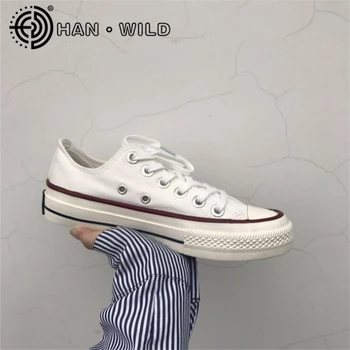 Canvas Shoes Men Sneakers Vulcanize Shoes Solid Color Casual Couples Shoe Lace-Up Comforable Men Flats Skate Trainers Zapatillas
Canvas Shoes Men Sneakers Vulcanize Shoes Solid Color Casual Couples Shoe Lace-Up Comforable Men Flats Skate Trainers Zapatillas