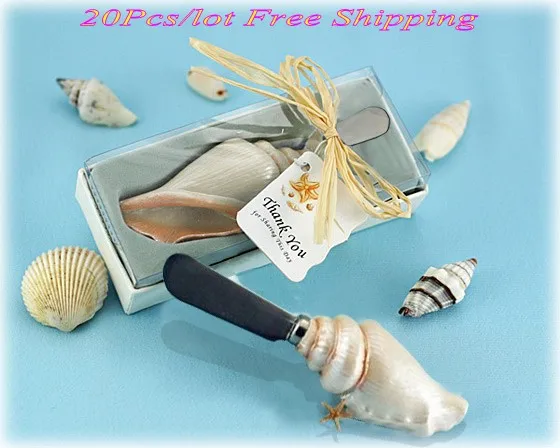 (20 Pieces/lot) Beach themed wedding Decoration gift of Sea Shell Spreader Favors For Bridal shower Party favors and souvenirs
(20 Pieces/lot) Beach themed wedding Decoration gift of Sea Shell Spreader Favors For Bridal shower Party favors and souvenirs
