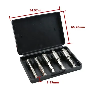 5 pcs/set Extract Damaged Screw Broken Breakage Head Screw Extractors Broken Bolt Nuts Remover Extractor Drill Tools
5 pcs/set Extract Damaged Screw Broken Breakage Head Screw Extractors Broken Bolt Nuts Remover Extractor Drill Tools