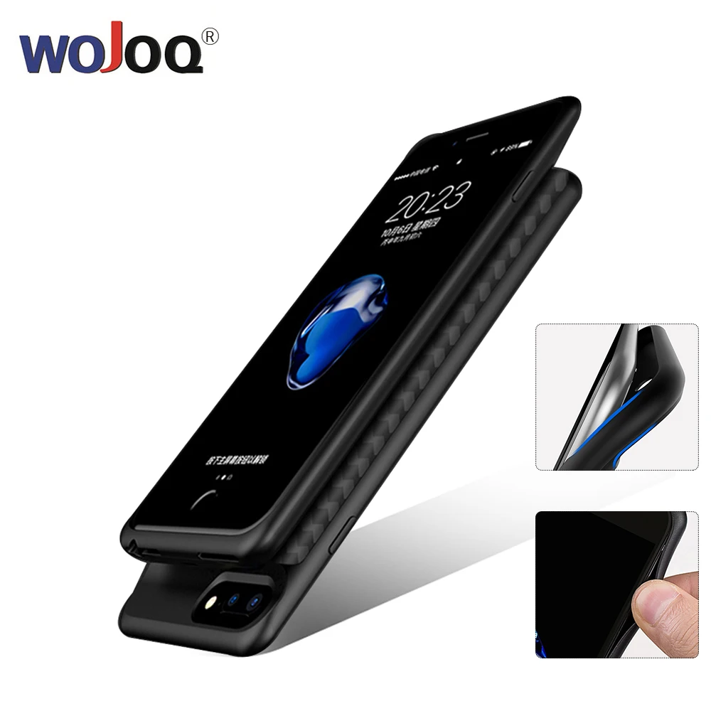 Battery Charging Case for iPhone 6 6s 7 8 Plus Power Bank Case Ultra Slim External Pack Backup charger cases 2500/3700mAh
Battery Charging Case for iPhone 6 6s 7 8 Plus Power Bank Case Ultra Slim External Pack Backup charger cases 2500/3700mAh