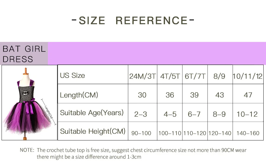 Bat Man Superhero Girls Tutu Dress with Mask Children Halloween Cosplay Costume Bat Girl Kids Tulle Party Dress Vestidos (1)
