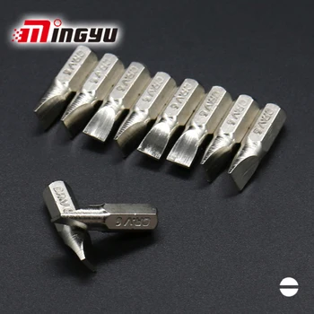 10pcs 25mm 1/4" Slotted SL6 Screwdriver Bit Set Repair Tools Screwdrivers Kit Hex Shank Drill Bit For Power Household Hand Tools 
10pcs 25mm 1/4" Slotted SL6 Screwdriver Bit Set Repair Tools Screwdrivers Kit Hex Shank Drill Bit For Power Household Hand Tools